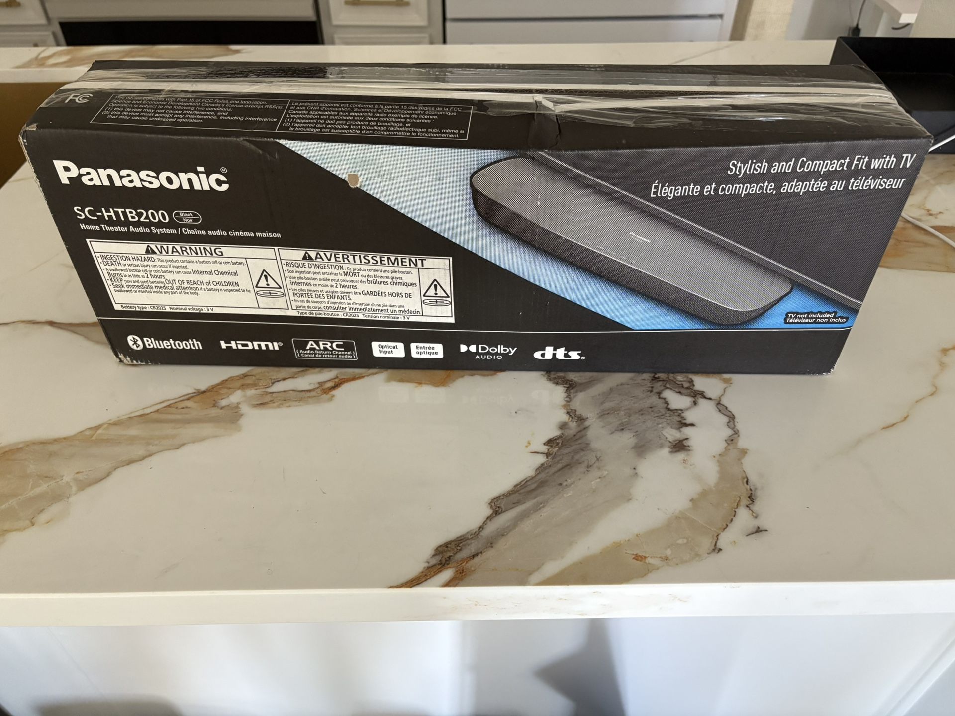 Panasonic Compact Soundbar (SC-HTB200)