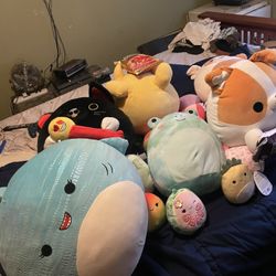 Squishmallow Stuffed Animal Lot