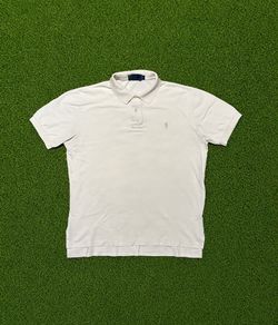 Polo Ralph Lauren Men’s Large White Polo Shirt Classic Fit