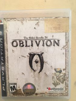 Sony PlayStation ps3 the elder scrolls 4 oblivion