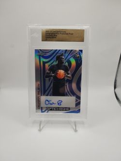 TARJETA AOTOGRAFIADA POR OMAHA BILIEW