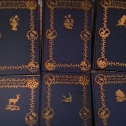 VINTAGE set of 6 Natures library, 1926 copywrit