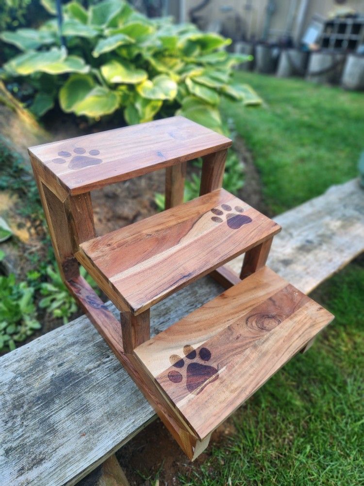 Wooden Dog Stairs