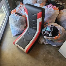 10 Bags Of Clothing, Gaming Chair, Household Items