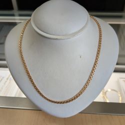 14k Rose Gold Necklace 16.9 Grams 20 Long Layaway Available 10% Down If You Are Interested Ask For Maribel Thank You 