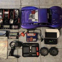 Traxxas Slash 2wd Brushless with Extras