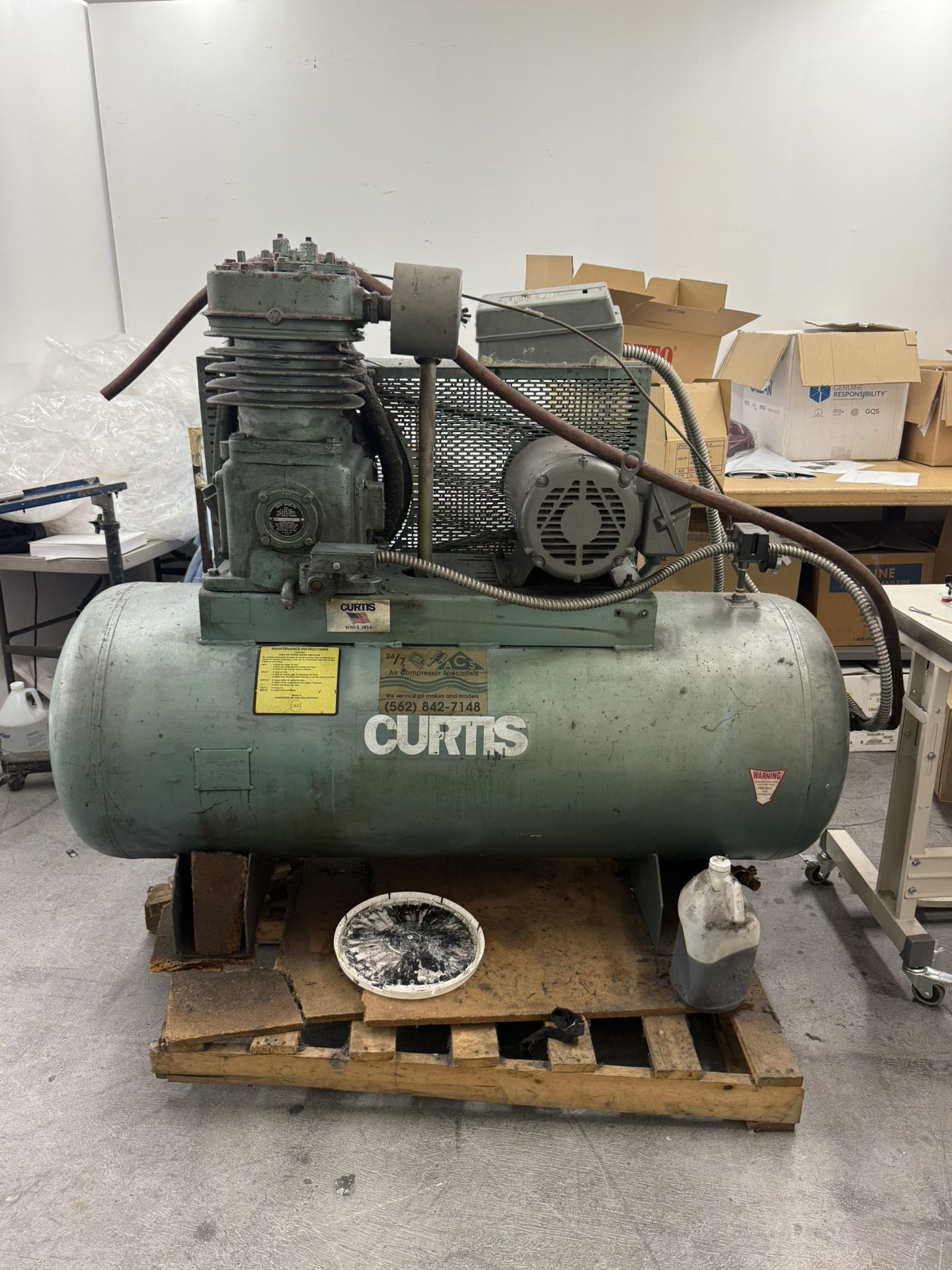 Curtis 15 Hp Air Compressor 