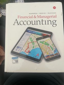 Financial & Managerial Accounting. WARREN I REEVE I DUCHAC HARD COVER