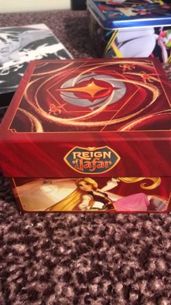Filled Disney Lorcana Storage Box