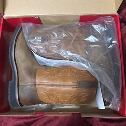 Justin Square Steel Toe Boots