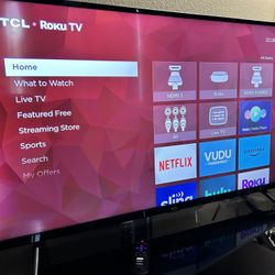 Tcl 40 Inch TV With Roku Express