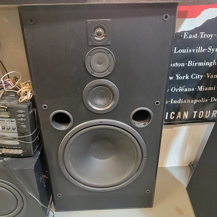 Klh 15 inch 2024 4 way speakers