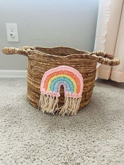 Rainbow basket