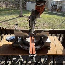 Rigid 12” Dual Bevel Sliding Miter Saw