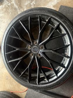 20’ Black rims