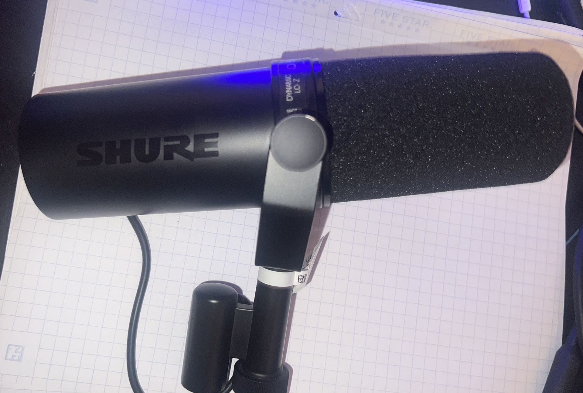 Shure SM7dB Professional Studio Microphone