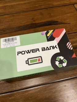 High Capacity Power Bank with Dual Outputs  