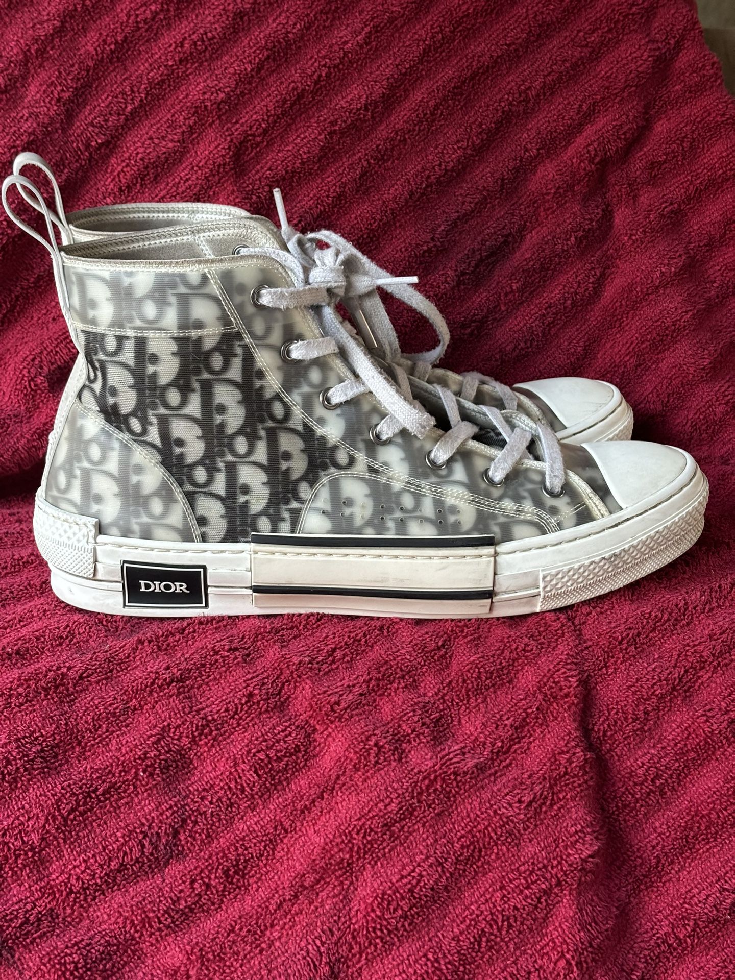 Dior Shoes High Top Sneaker