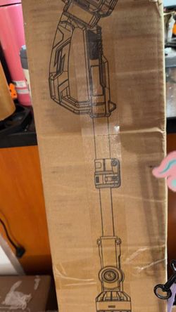 New in box big KIMO Leaf Blower Cordless with Battery and Charger, 310000RPM, 37Inch Telescopic Pole, 750CFM 280MPH, 3Speeds w/Smart Panel, Lightweigh