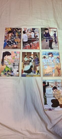 Komi Can't Communicate Manga Volumes 1-7 Bundle