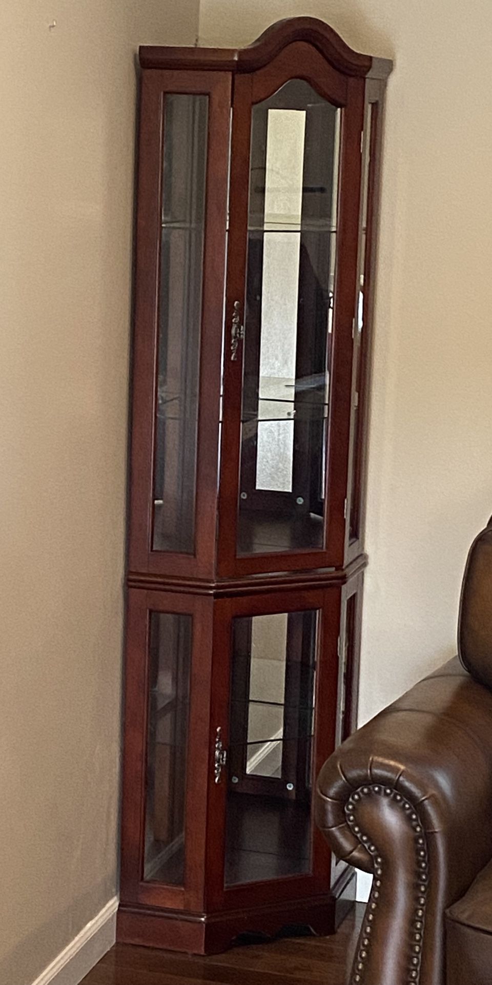 Corner Display Cabinet