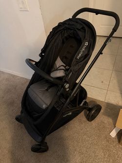 Baby Trend Black Baby Stroller and car seat