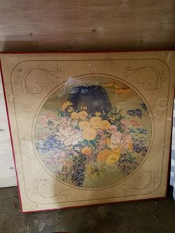 Vintage card table