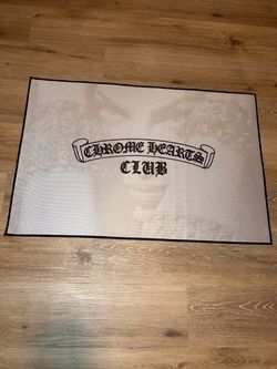 Chrome hearts club rug