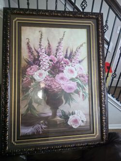 Large Symphony bouquet frame 32w×43L
