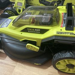 Ryobi 18v Walk Behind Lawn Mower