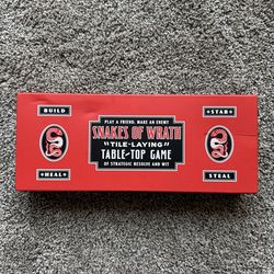 Snakes of Wrath Board Game