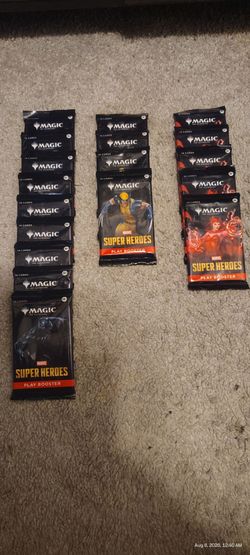 Magic card booster packs