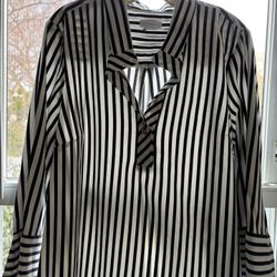 Charter Club stripe Shirt For Women (XL) - NEW