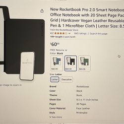 New In Box!  Rockebook Pro $49