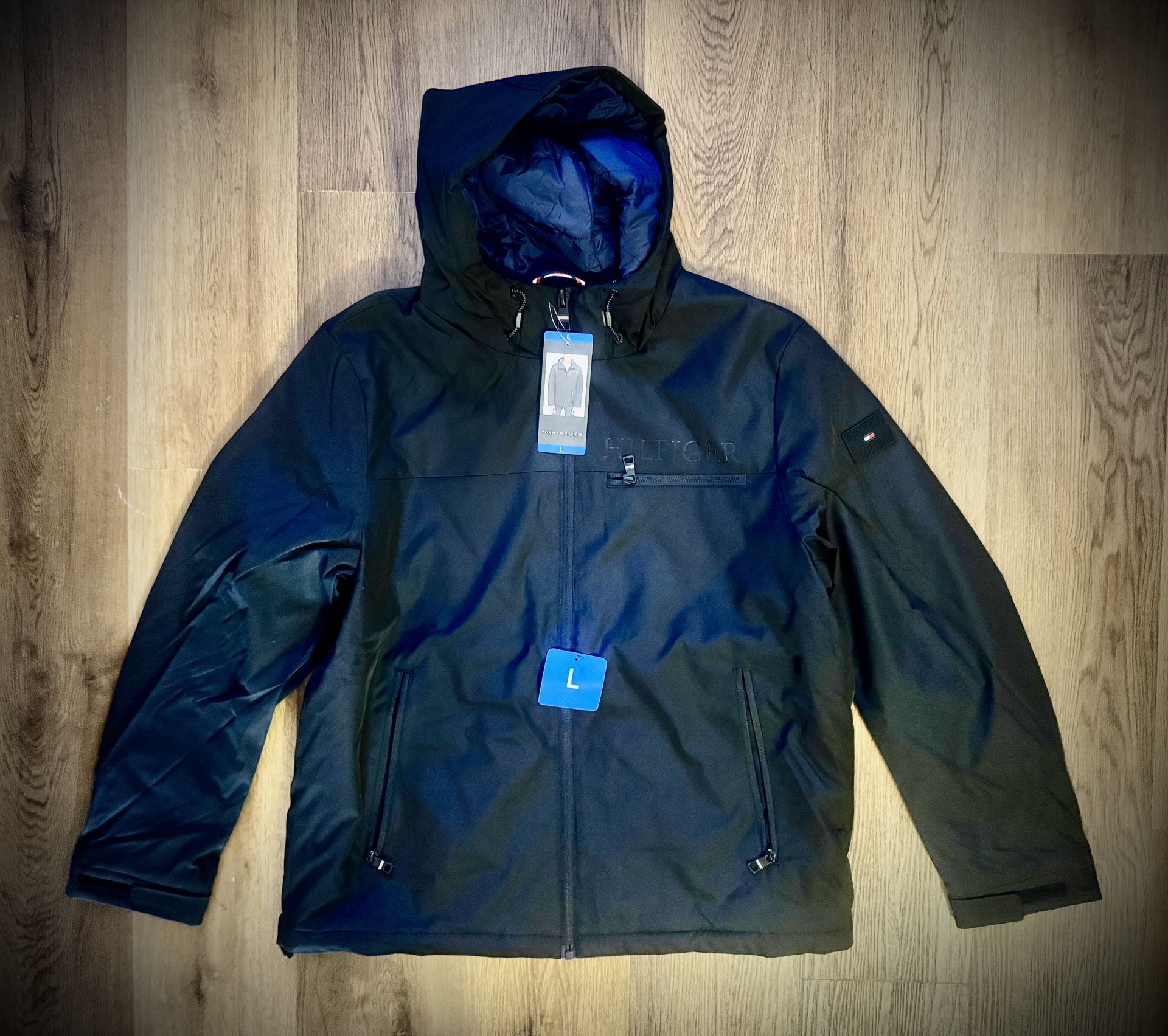 Tommy Hilfiger Men’s Hooded Jacket Size L