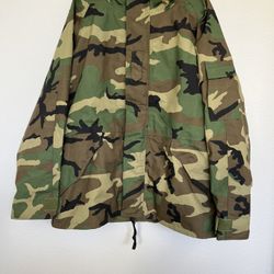 ECWCS Parka Military Gore Tex Woodland Camouflage Jacket