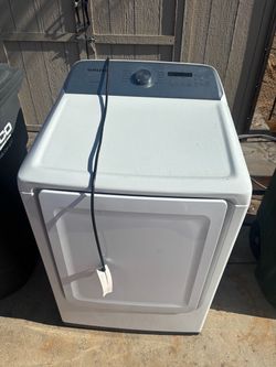 Samsung White gas Dryer