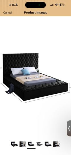 King Bedframe With Storage