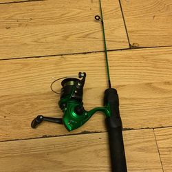 Custom made fishing rod