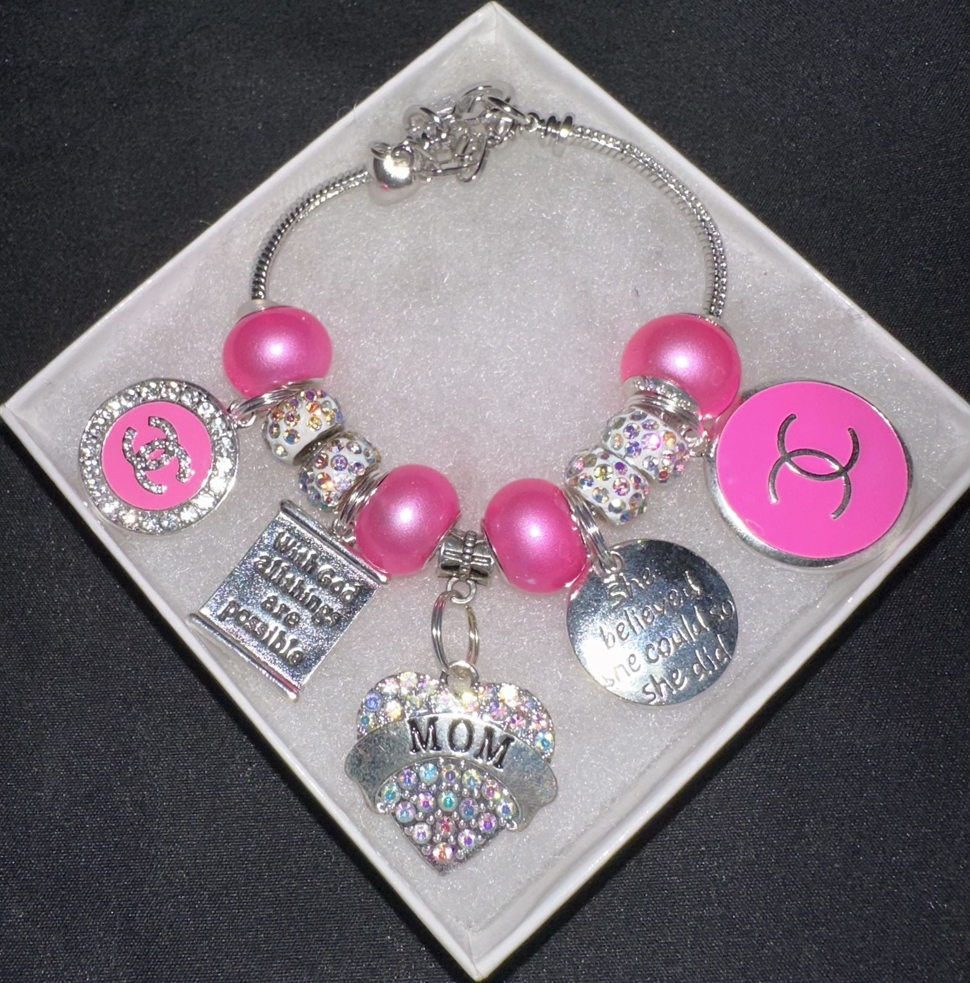 Mothers Charm Bracelet 