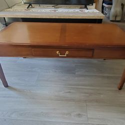 Maruni Furniture Coffee Table 43"W × 22"L × 17 1/2"H × 16"D Mid-Century SOILD WOOD Good Condition 