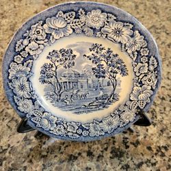 6 Inch Liberty Blue Plate 