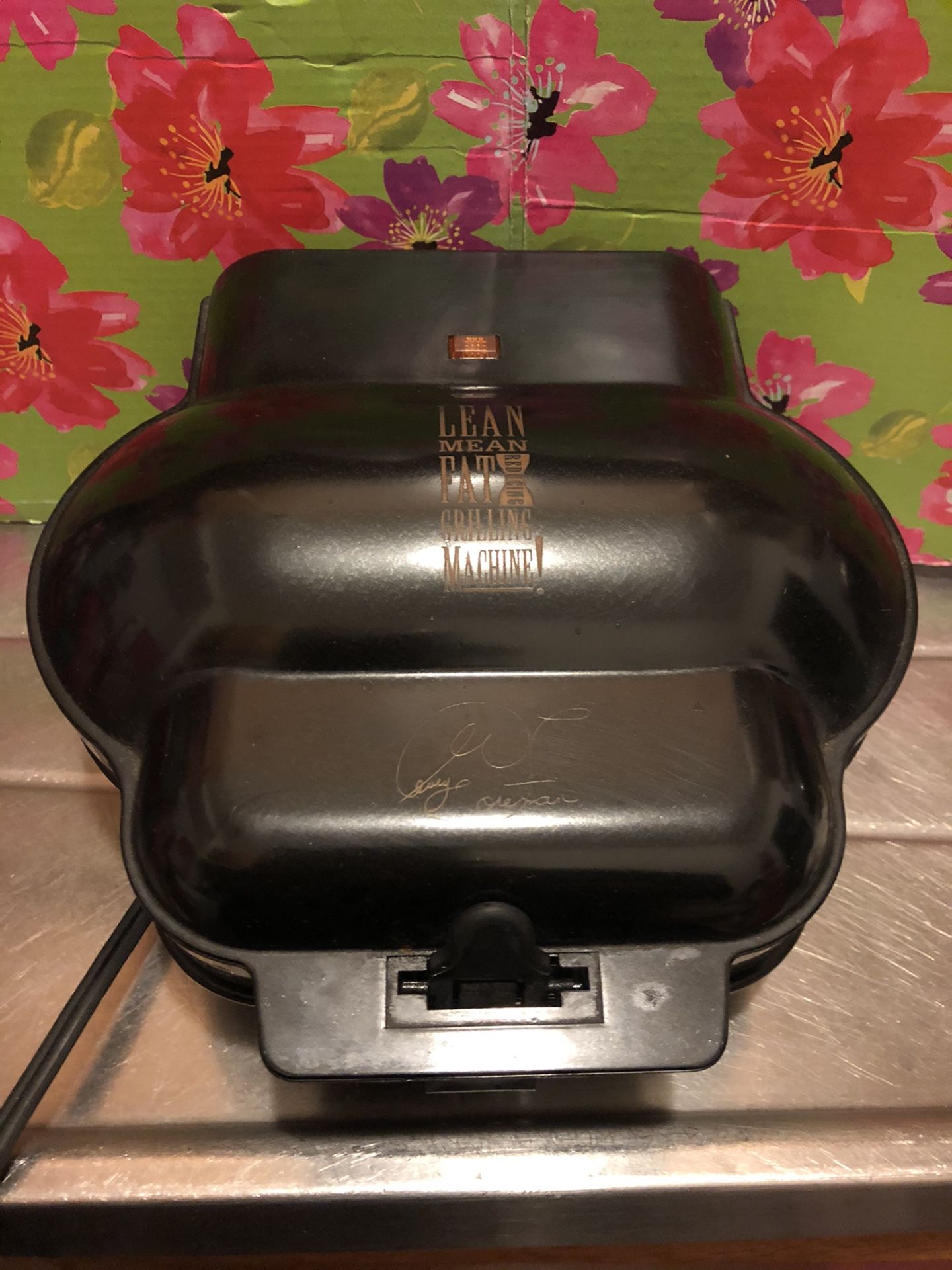 GUC BLACK GEORGE FOREMAN GRILL