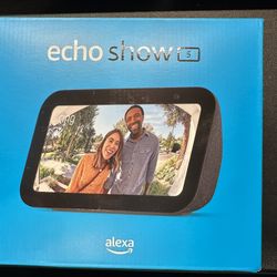 Amazon Echo Show 5 (3rd Generation) - Alexa - Charcoal