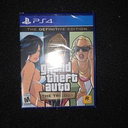 Grand Theft Auto Trilogy Ps4