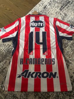 Chivas 2026-27 Home Jersey #14 Hugo Camberos