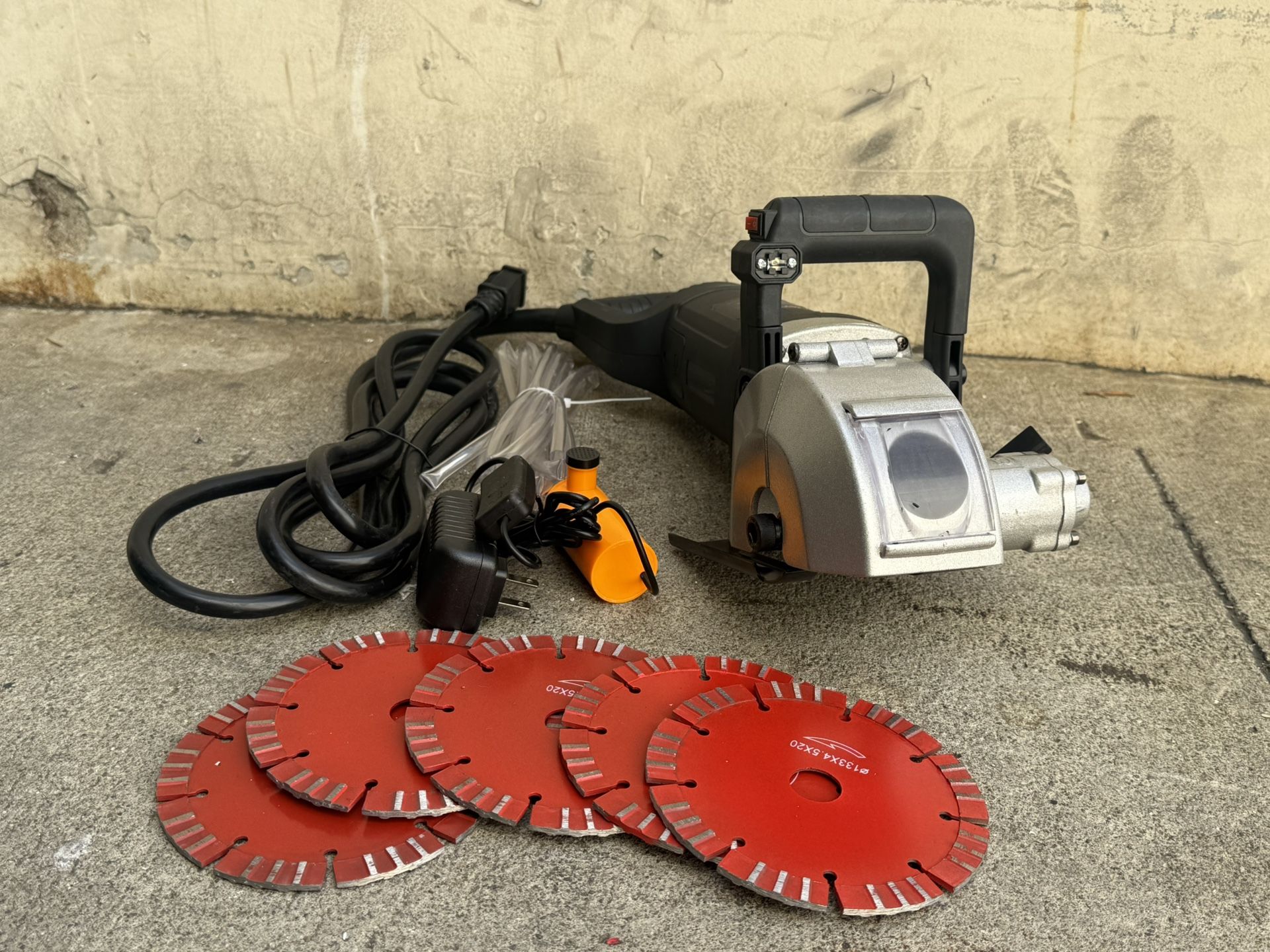 5500watt Electric Handheld Wall Chaser Groover Channel Concrete Cutting