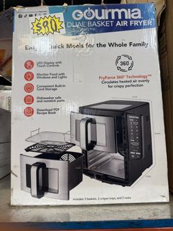 Dual basket air fryer