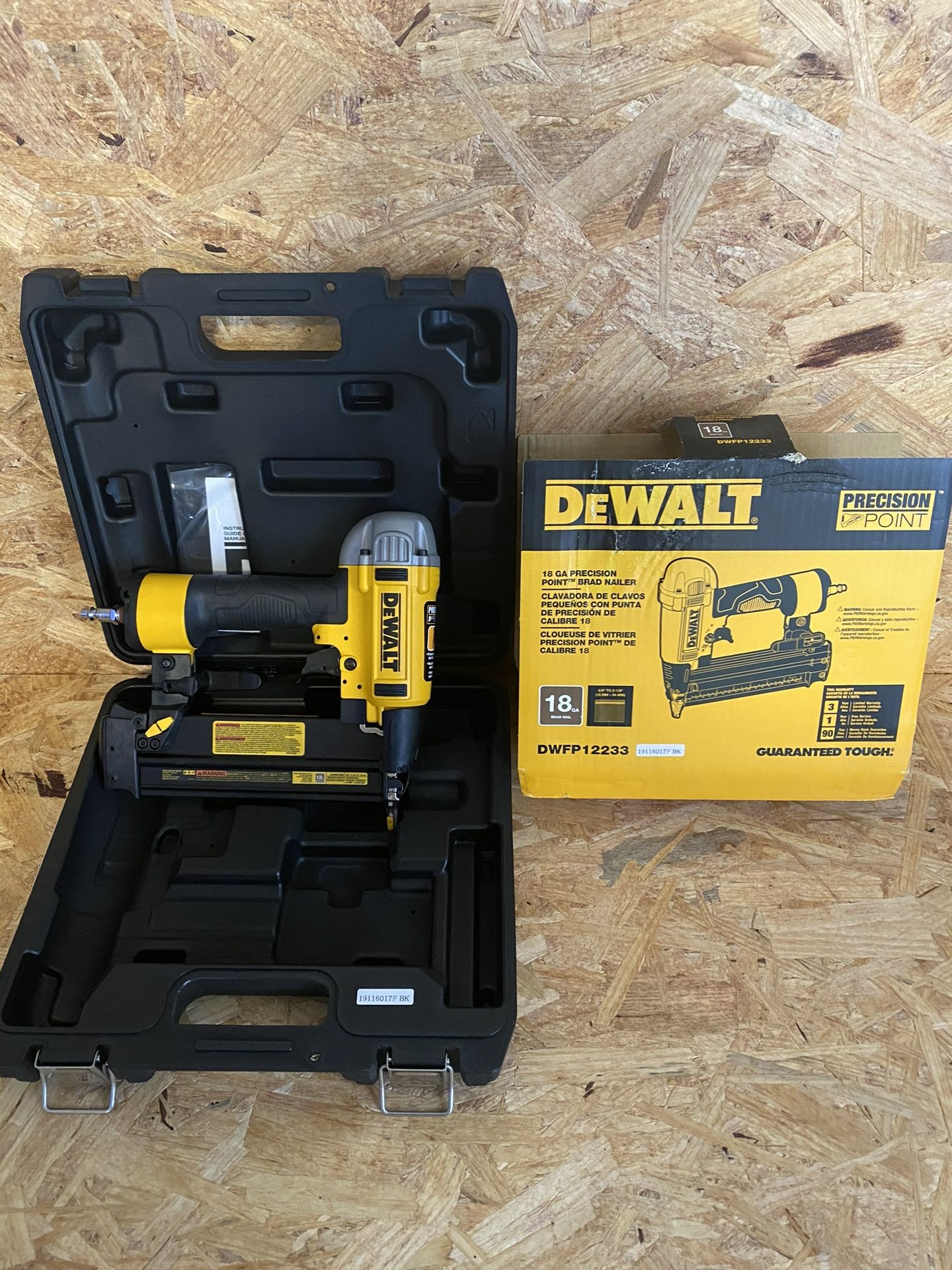 Dewalt Brad Nailer 18ga