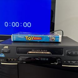 JVC HR-VP653U VCR Pro-Cision 4-Head HQ VHS Hi-Fi Tested and Working perfect 